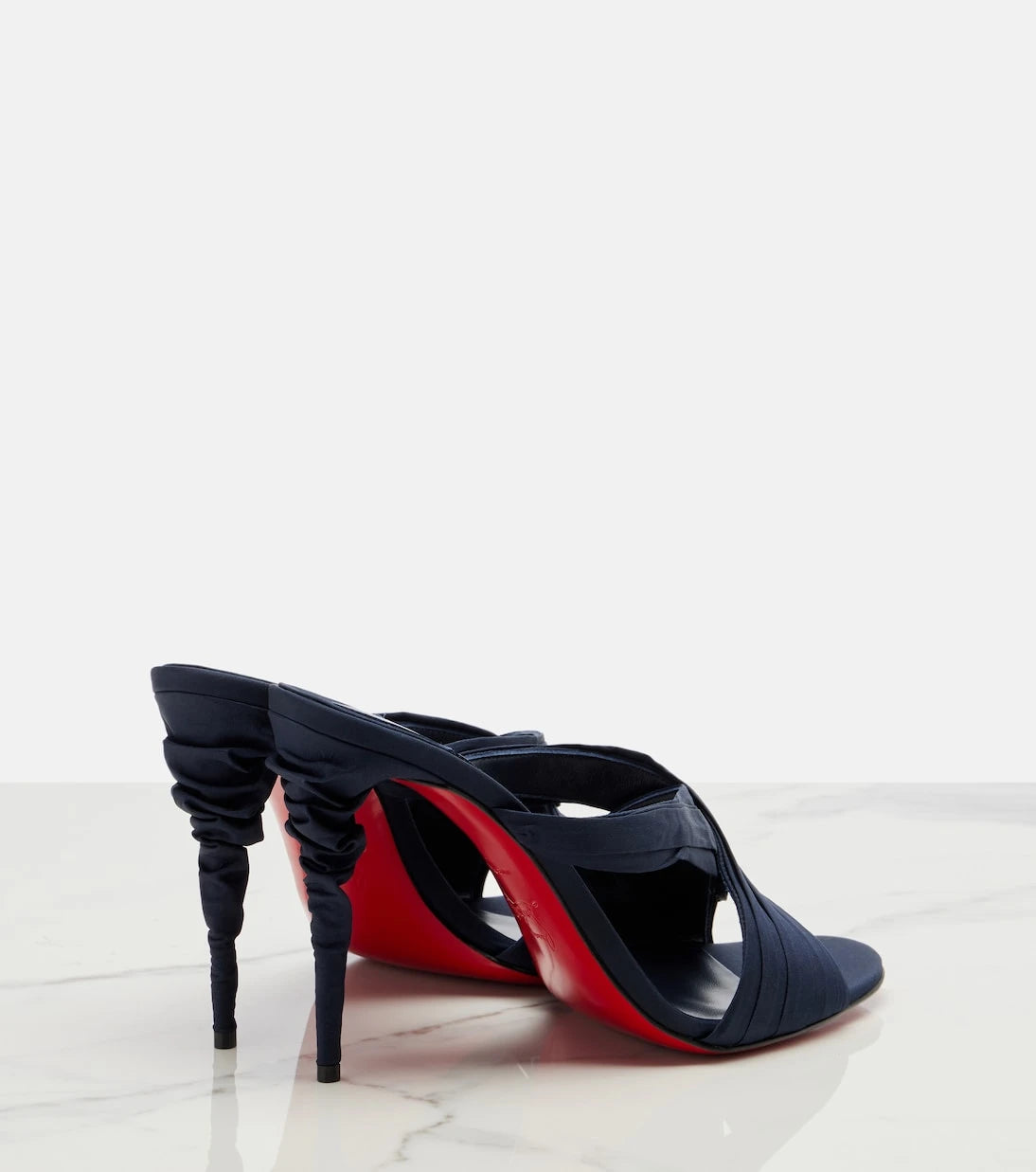 Christian Louboutin - Affabula taffeta mules