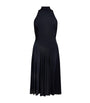 Milky Sheer Midi Dress OBSIDIAN