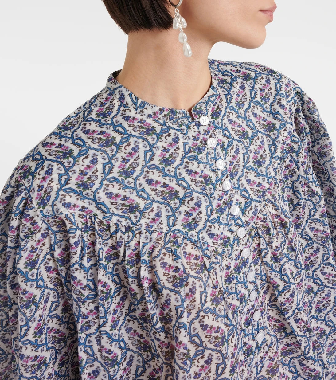 Marant Etoile - Salika printed cotton top