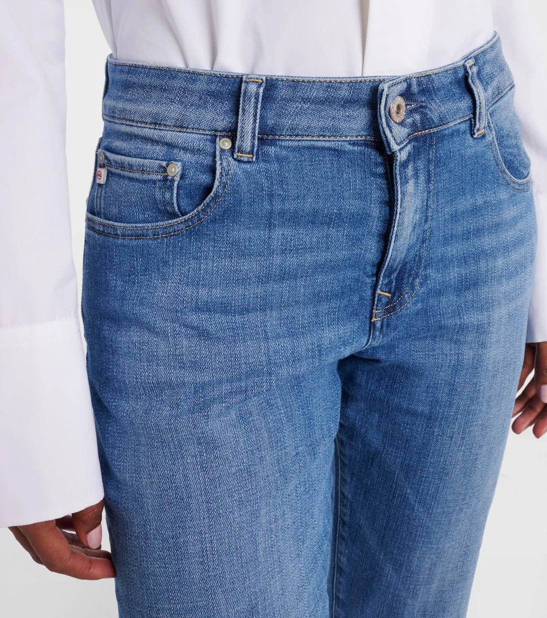 AG Jeans - بنطلون جينز روتردام بقصة مستقيمة