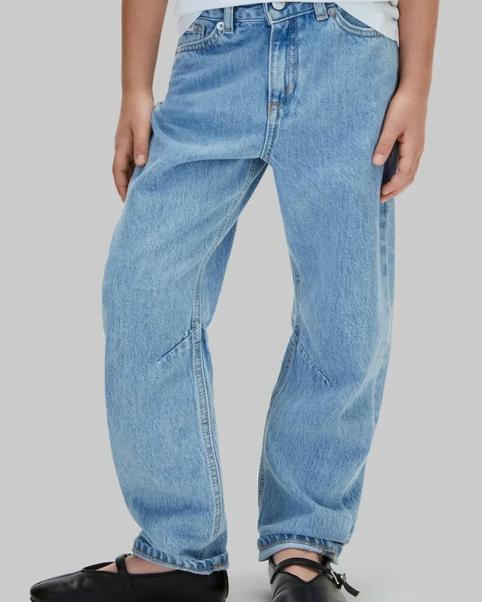 Calvin Klein Jeans kız çocuk straight barrel leg jean