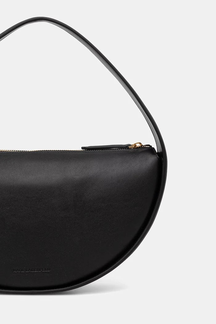 Karl Lagerfeld kadın deri croissant çanta K/SIGNATURE