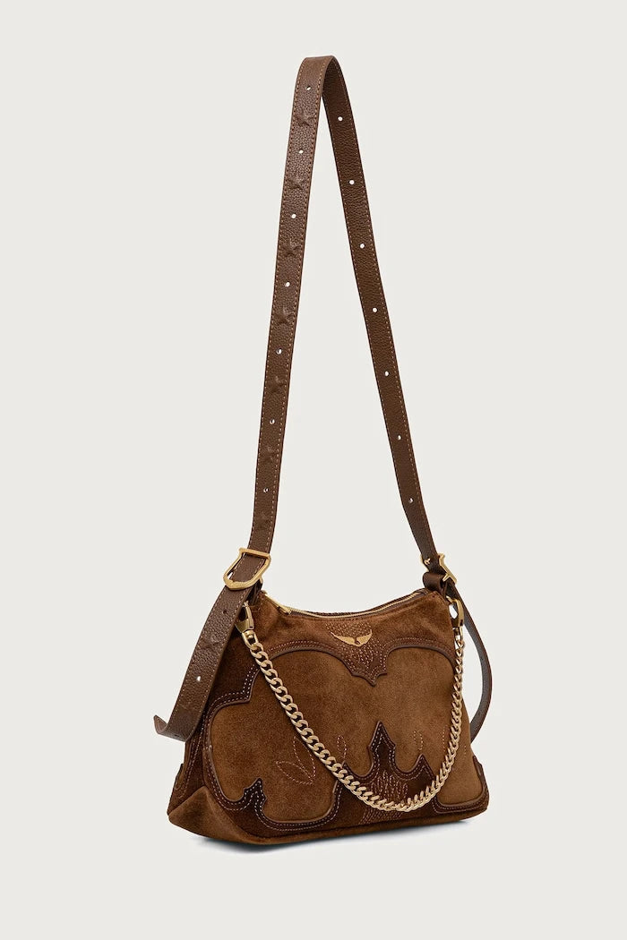 Kadın süet crossbody çanta JIM