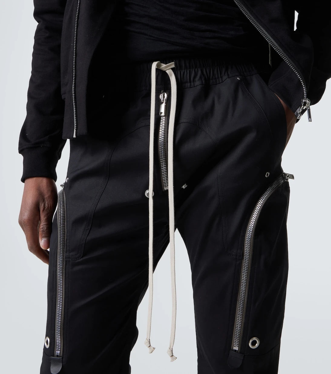 Rick Owens - Bauhaus cotton-blend poplin slim pants