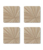 Set of 4 Soleil Square Coasters