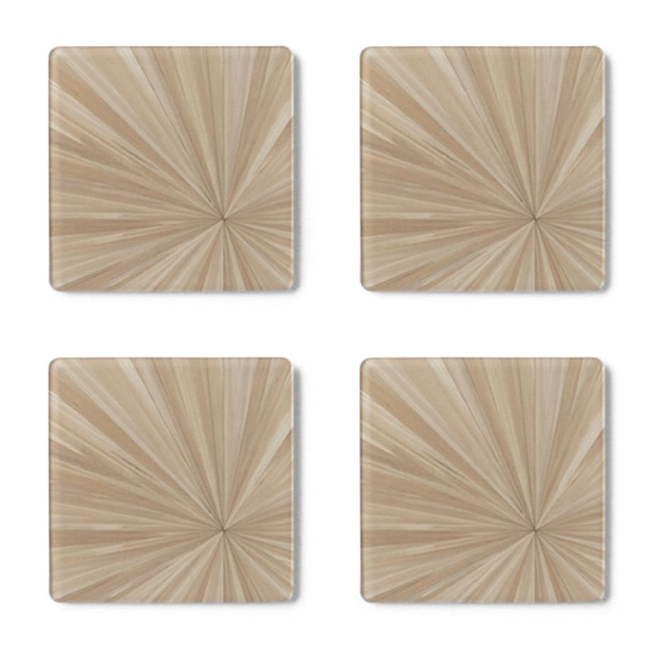 Set of 4 Soleil Square Coasters