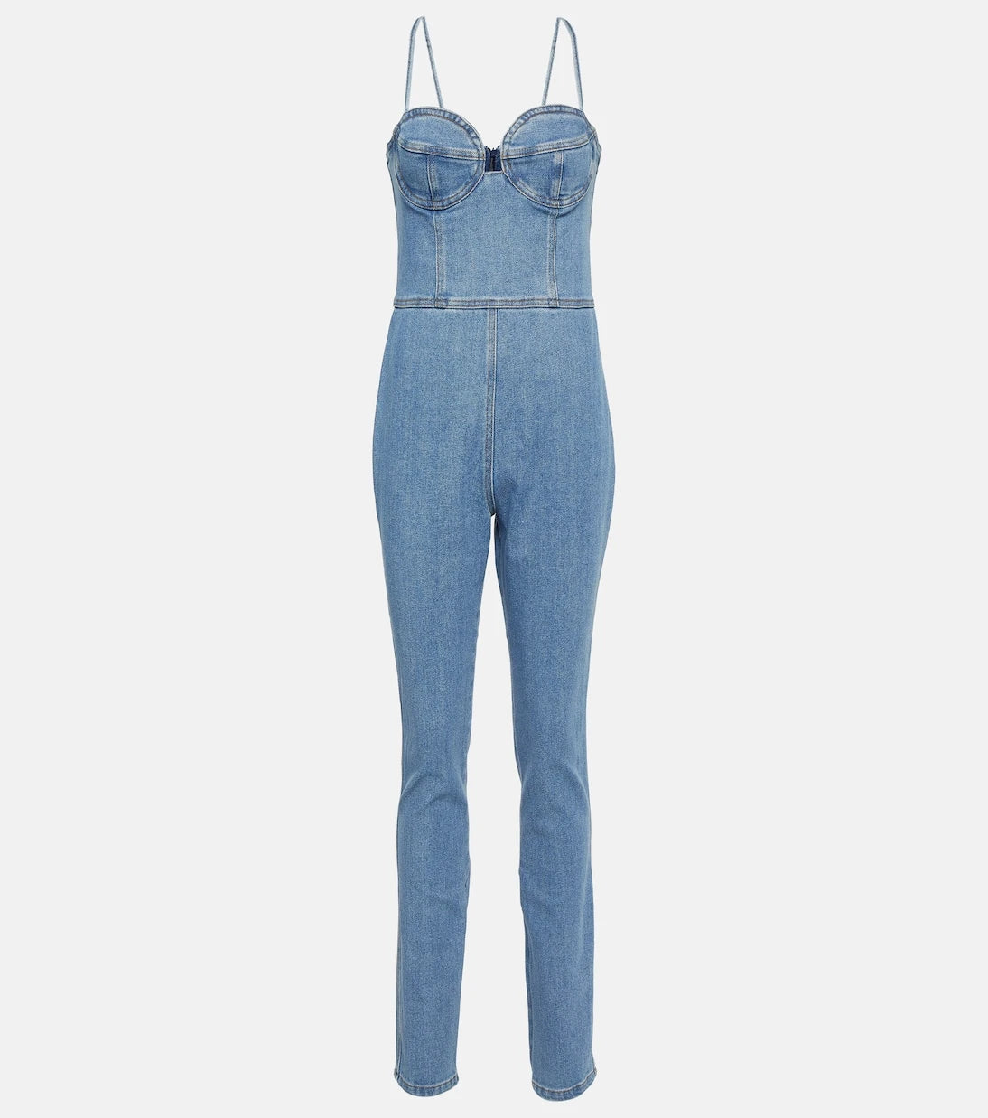 Magda Butrym - Büstiyer denim tulum