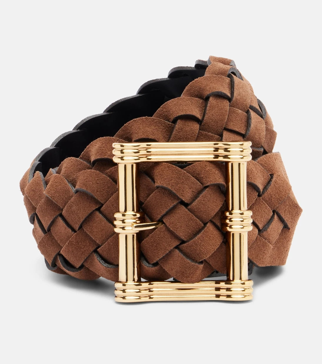 Etro - Braided reversible suede belt