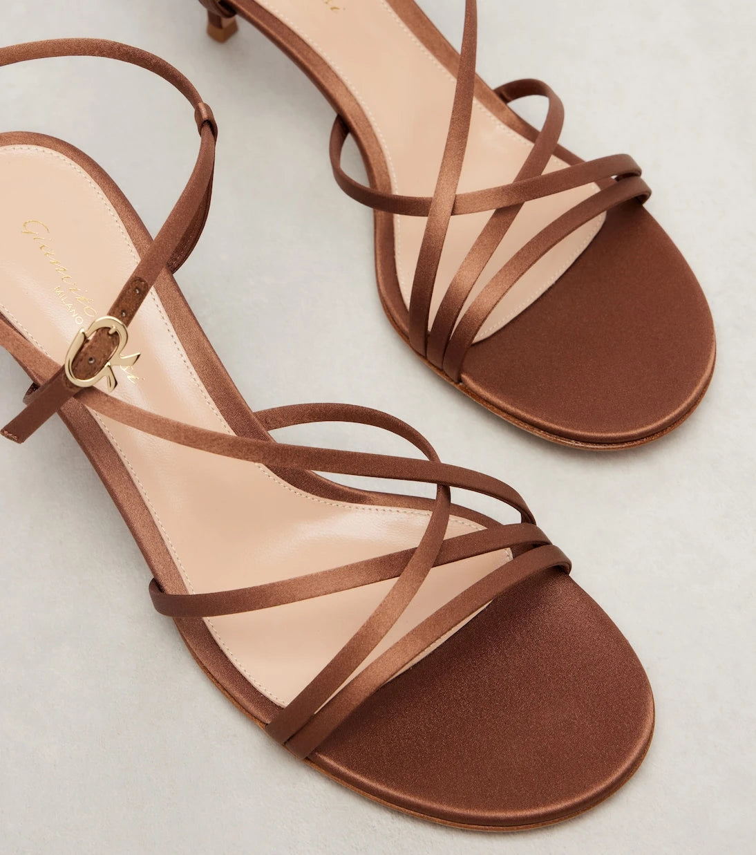Gianvito Rossi - Satin sandals