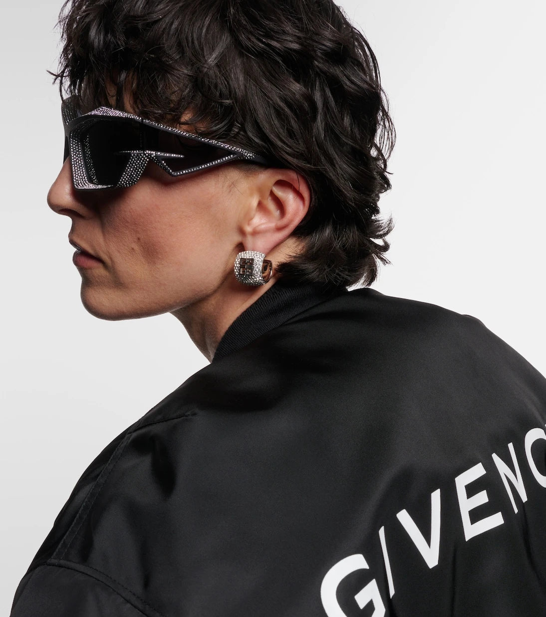 Givenchy - Giv Cut kristal işlemeli siperlik güneş gözlüğü
