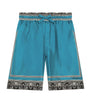 Dolce & Gabbana Kids Silk Bandana Print Shorts (8-12+ Years)