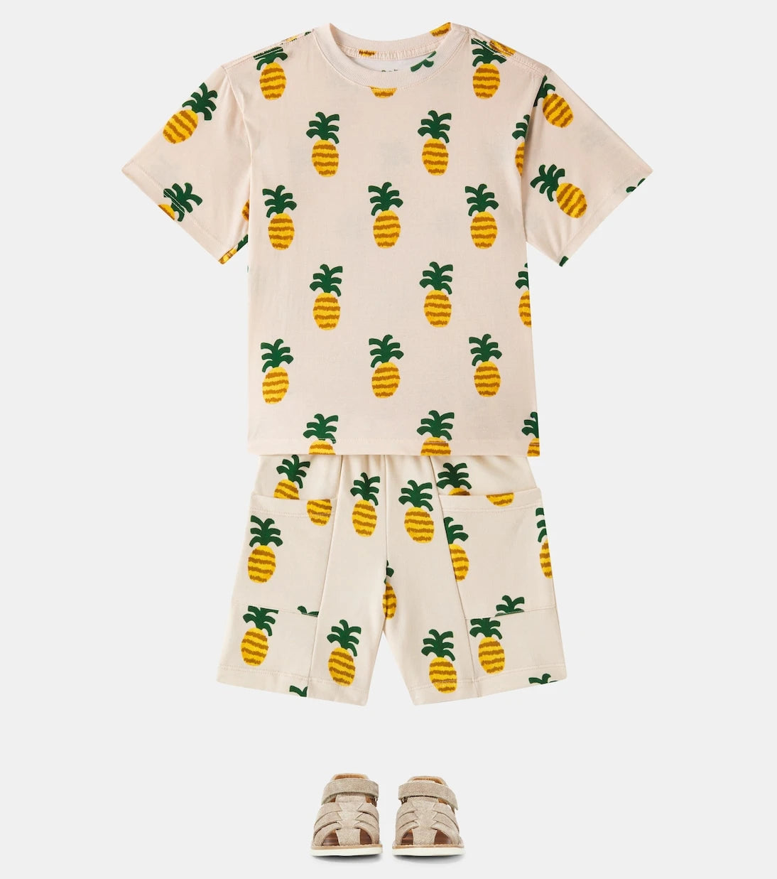 Pom d'Api - Waff Papy denim fisherman sandals