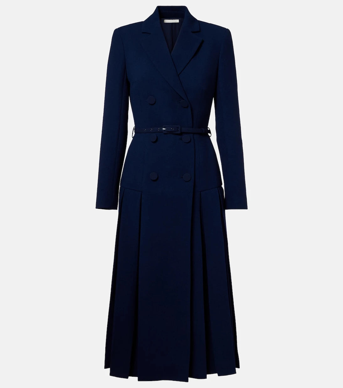 Emilia Wickstead - Chaney wool crêpe midi dress