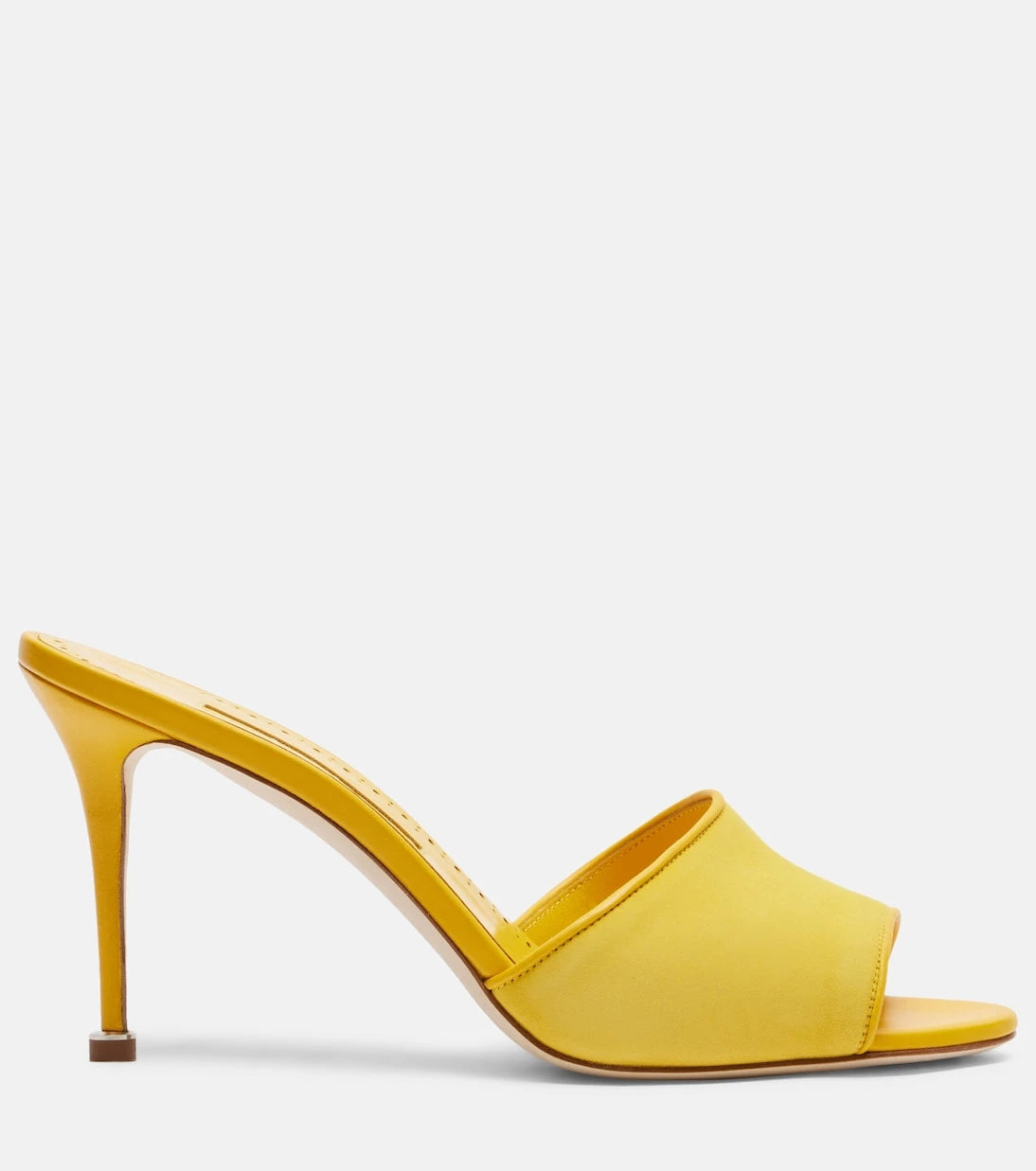 Manolo Blahnik - Larache 90 suede mules