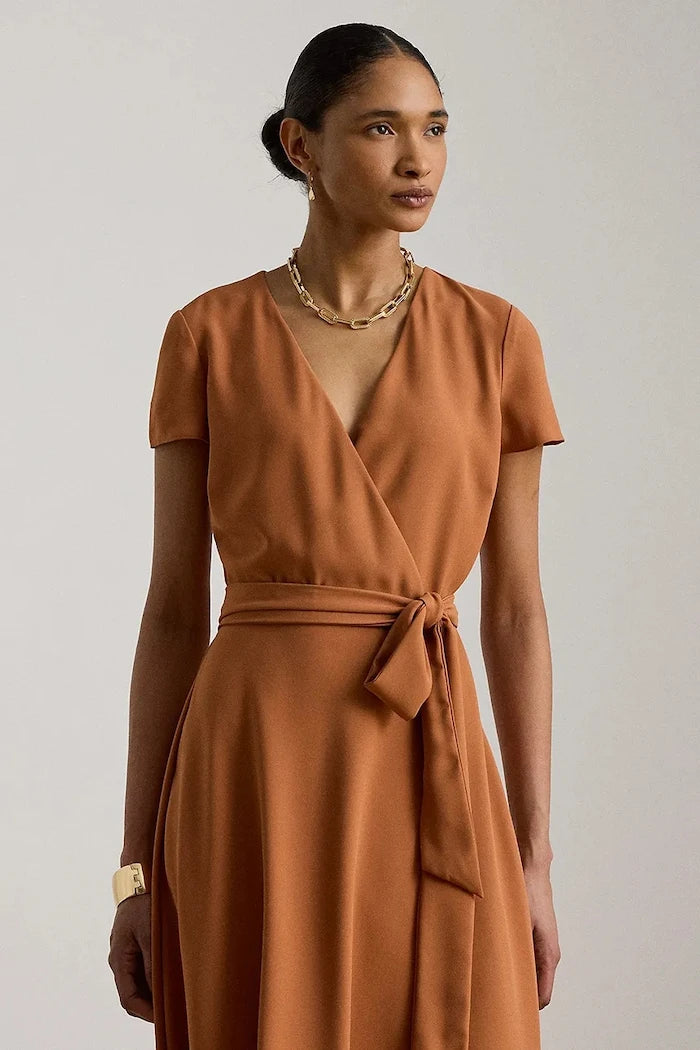 Lauren Ralph Lauren kruvaze elbise