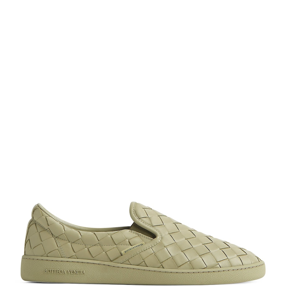 Bottega Veneta Leather Intrecciato Sawyer Sneakers