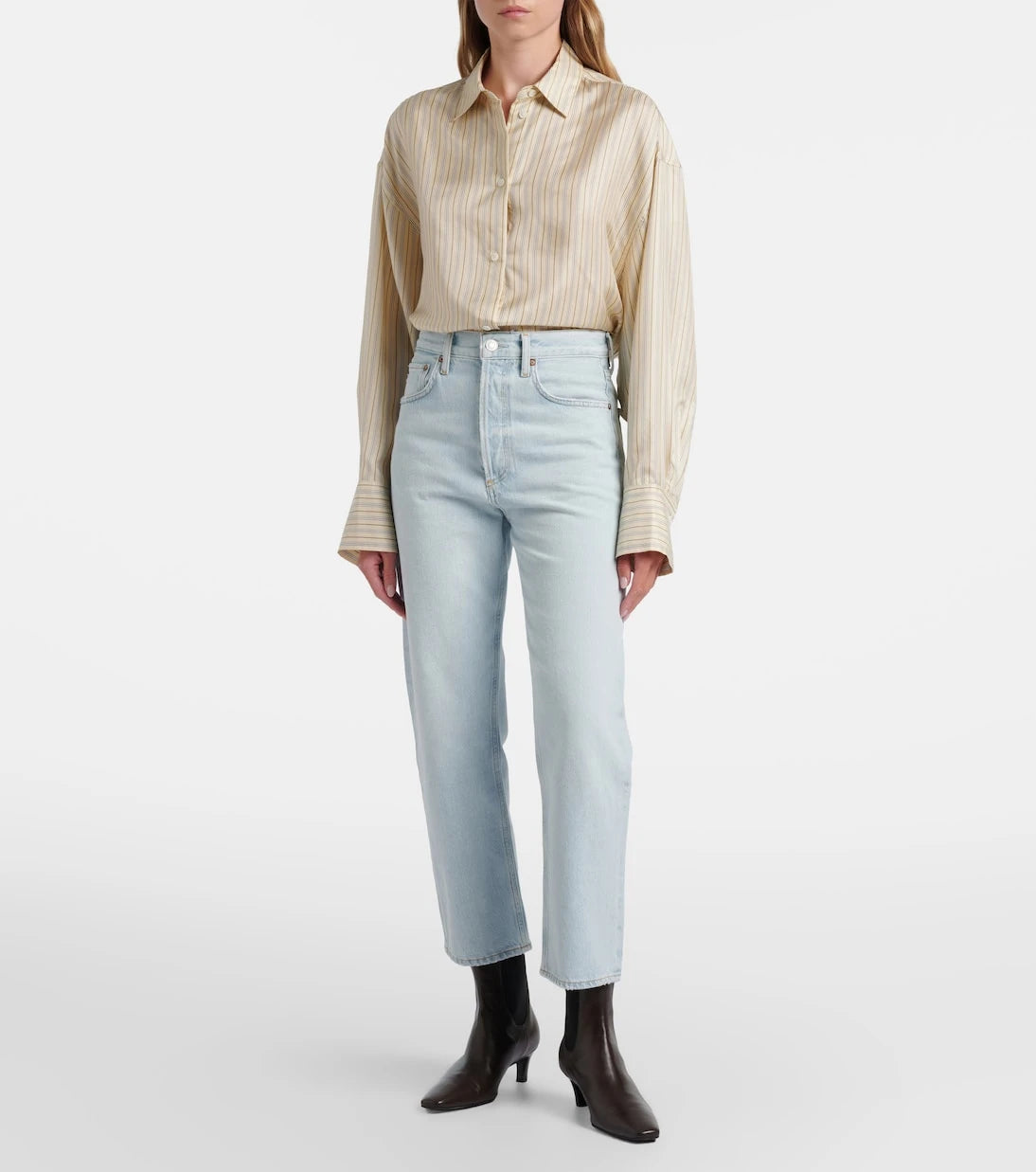 Agolde - '90s Crop straight jeans