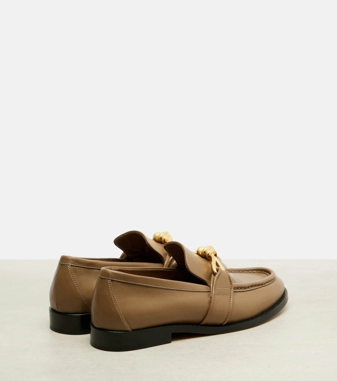 Bottega Veneta - Astaire Knot leather loafers