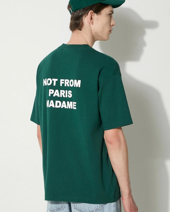 Pamuklu Tişört Drôle de Monsieur Le T-Shirt Slogan