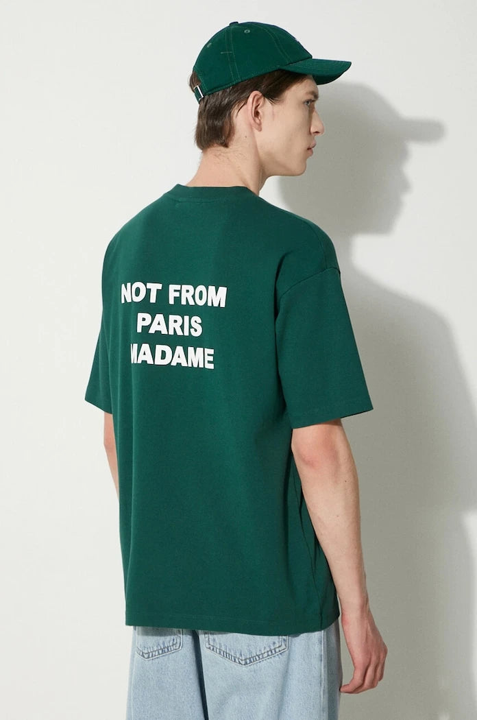 Pamuklu Tişört Drôle de Monsieur Le T-Shirt Slogan
