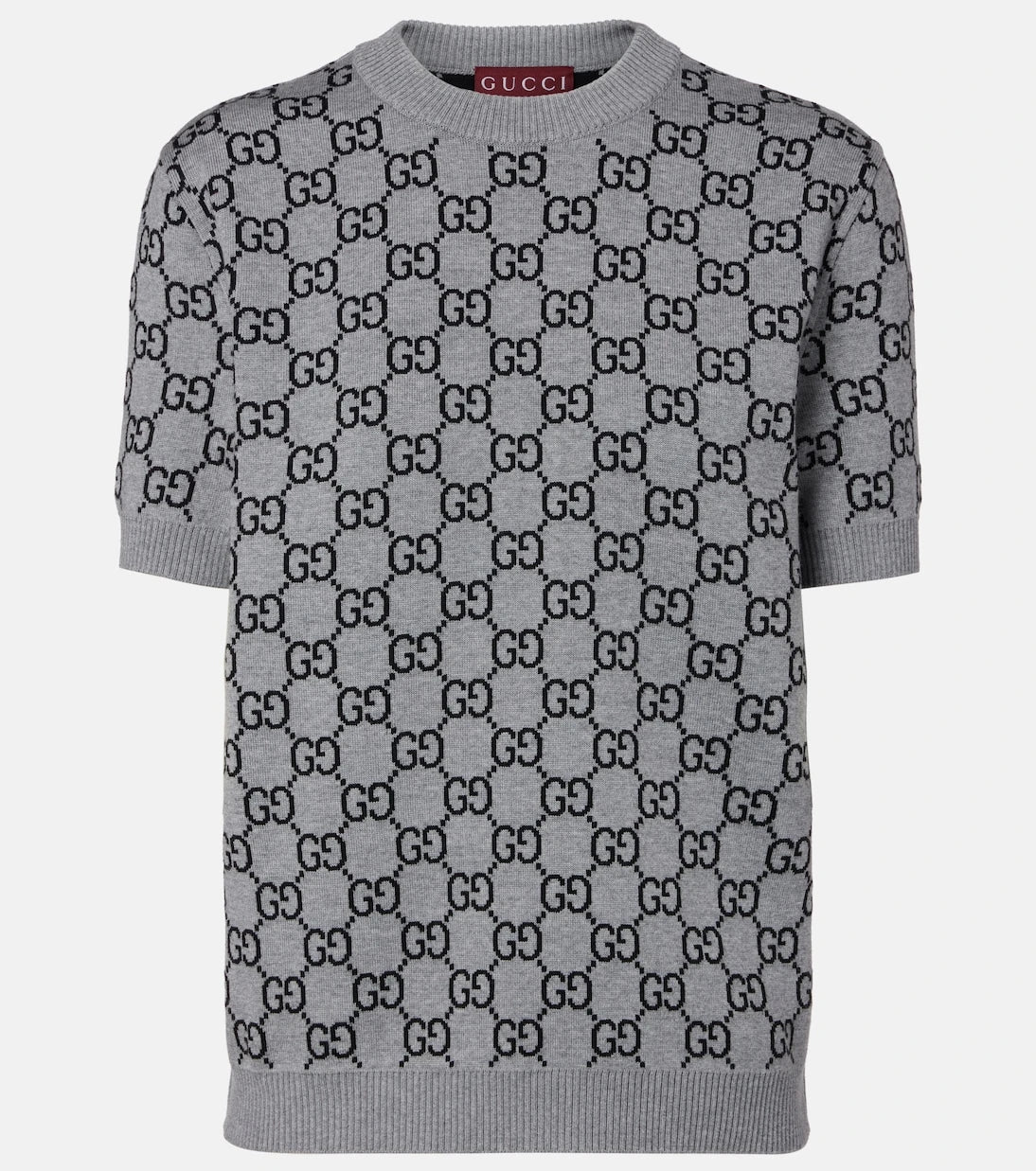 Gucci - GG reversible wool-blend top