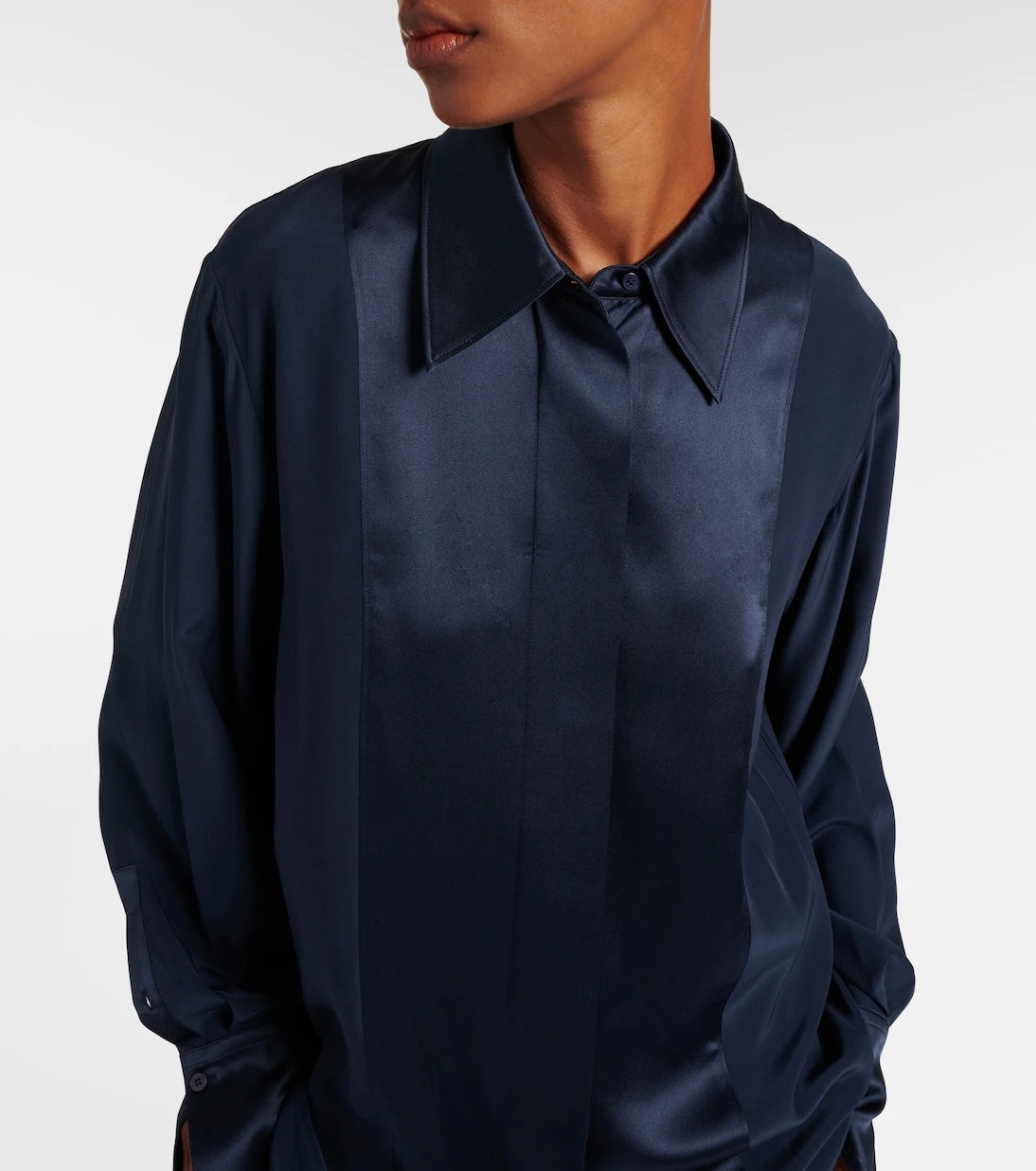 Joseph - Childs silk satin shirt