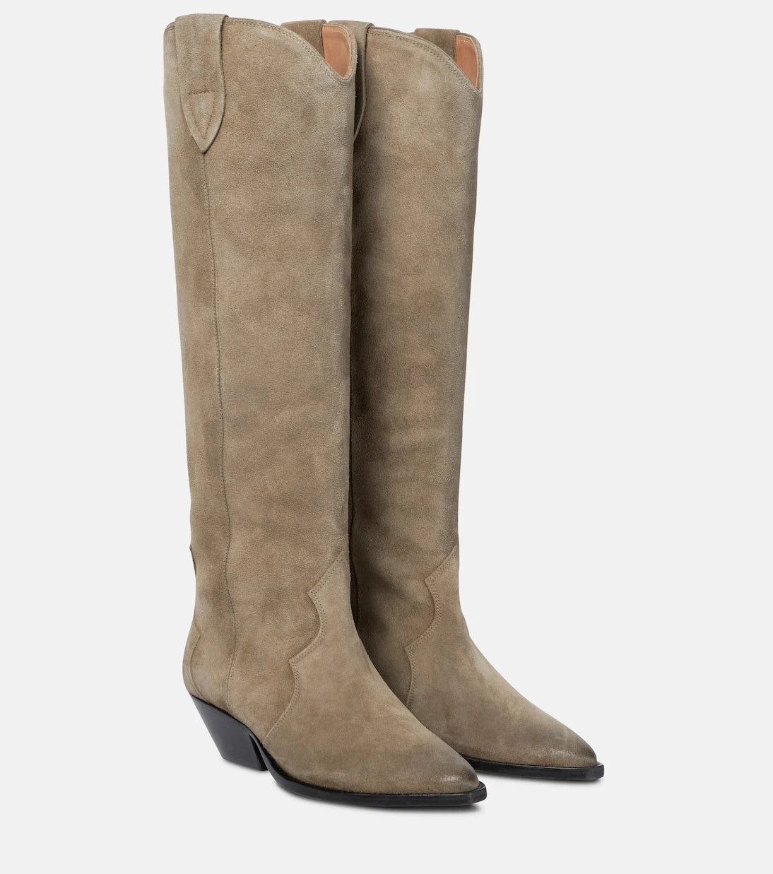 Isabel Marant - Denvee suede knee-high boots