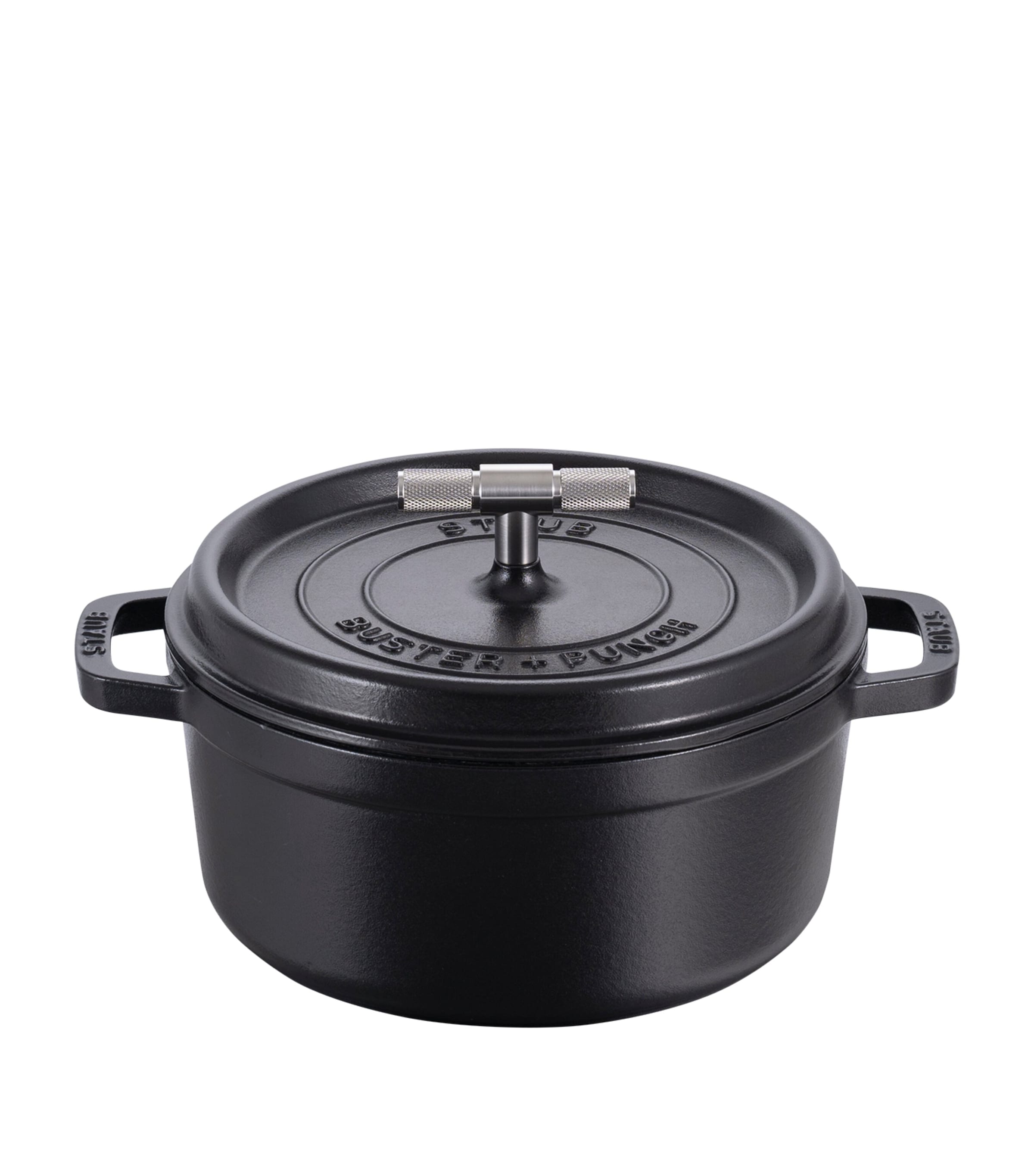 Staub x Buster + Punch Cocotte with Steel Knob (24cm)