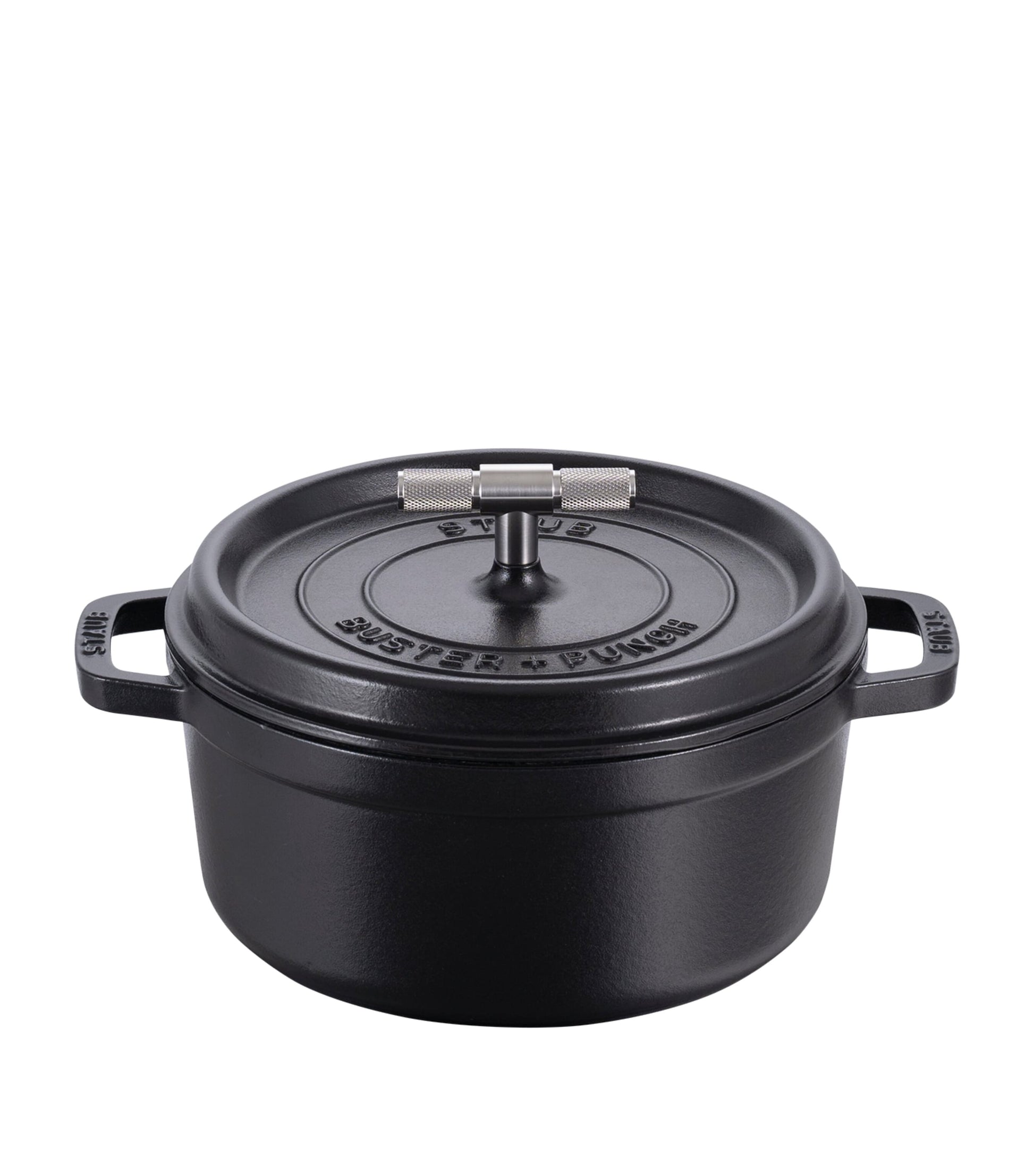 Staub x Buster + Punch Cocotte with Steel Knob (24cm)