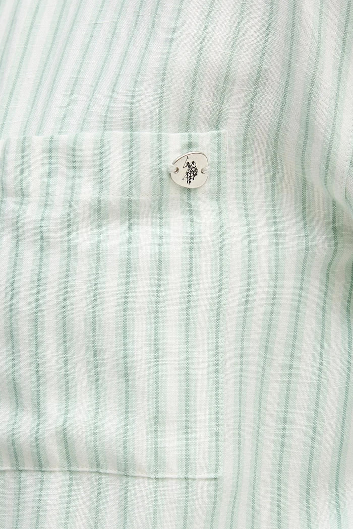 U.S. Polo Assn. Keten Gömlek LOOSE FIT