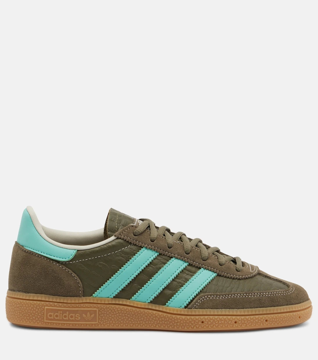 Adidas - Handball Spezial croc-effect leather sneakers