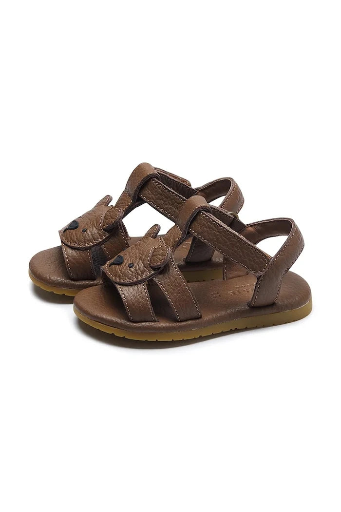 Детски сандали от кожа Donsje Dhalo Sandals Bear