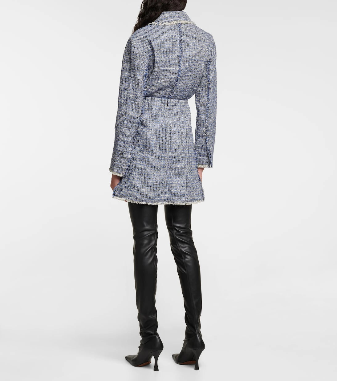 Proenza Schouler - تنورة تويد قصيرة من White Label