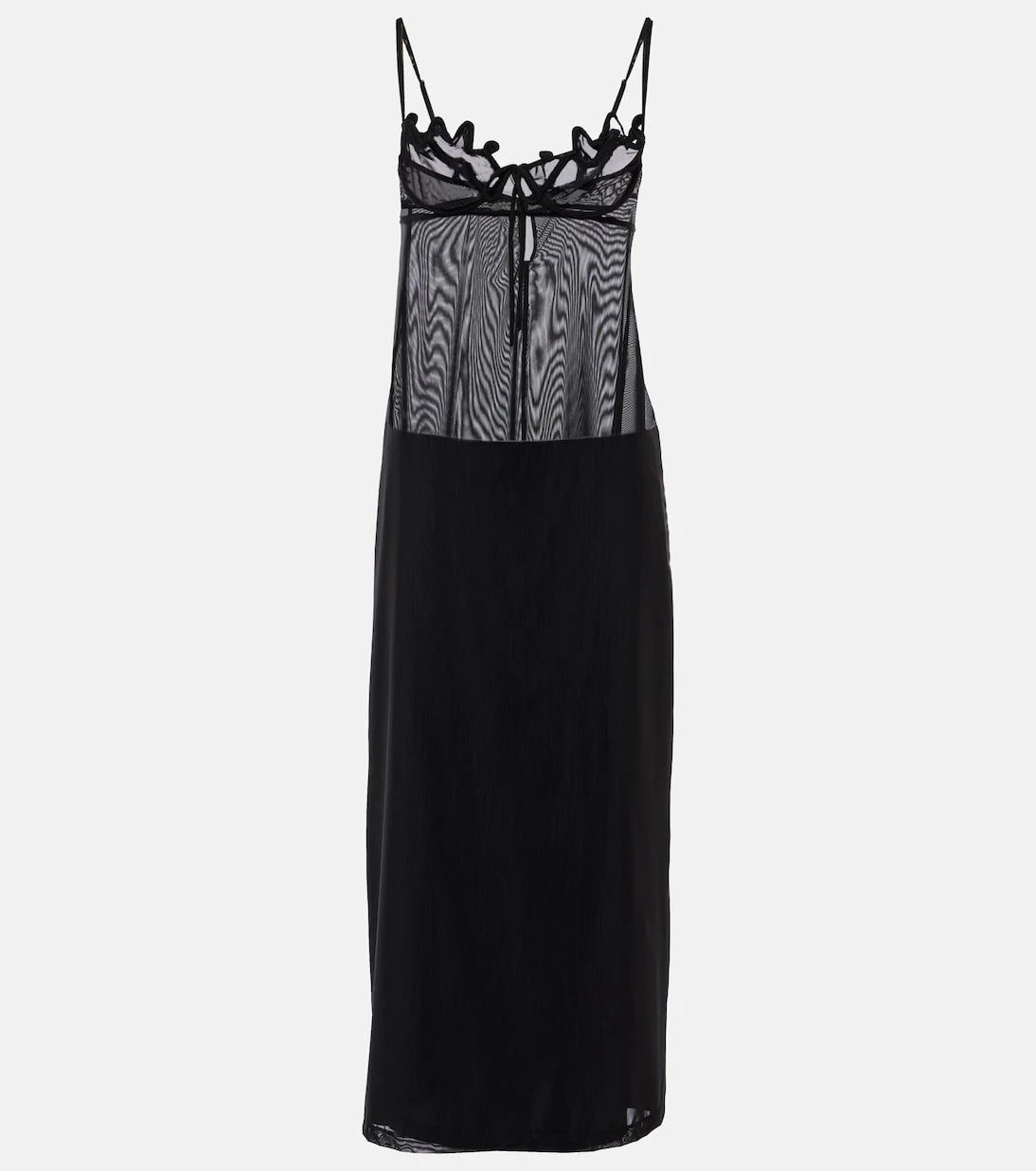 Y/Project - Wire Brasier slip dress