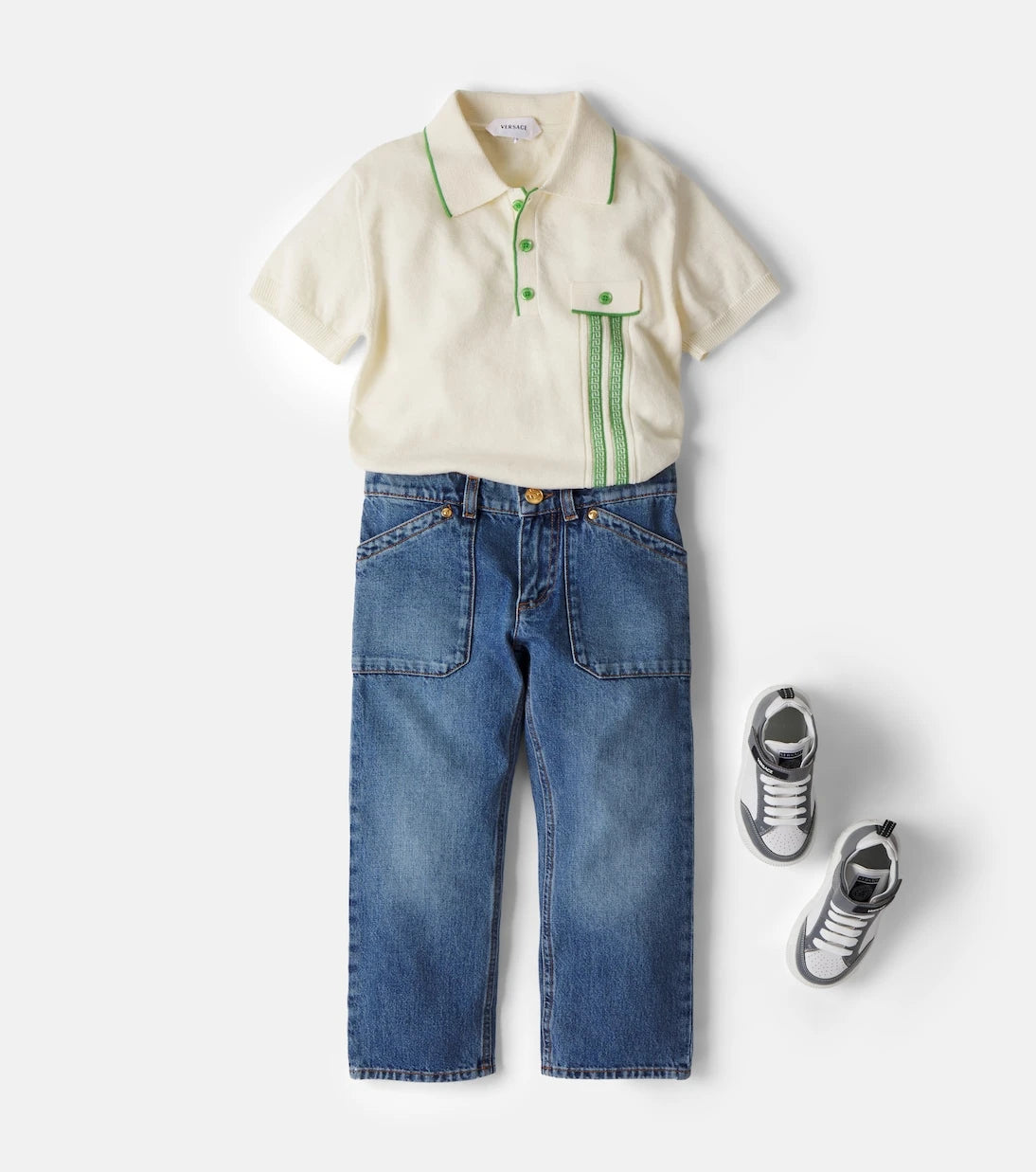 Versace Kids - Straight jeans