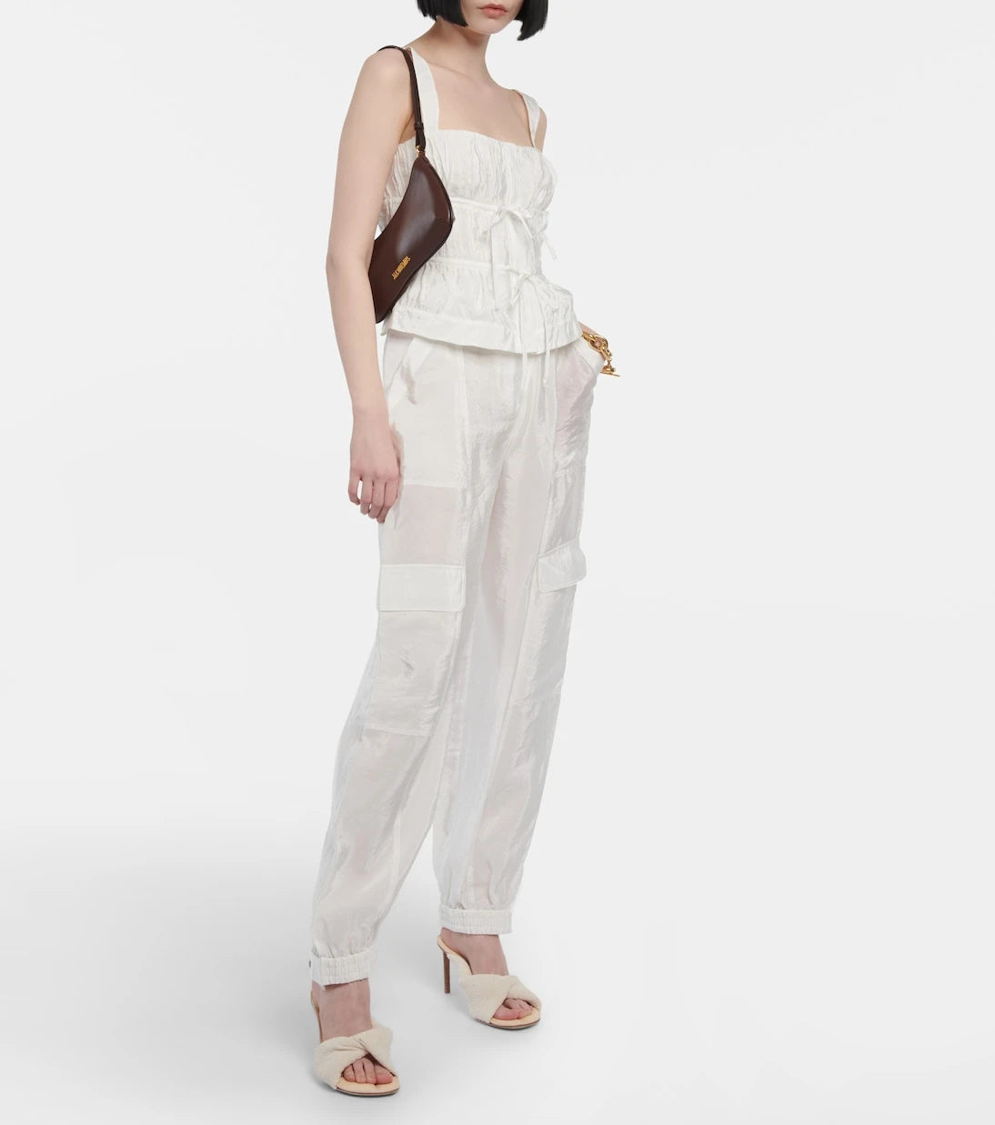 Simkhai - Abilene drawstring shirt