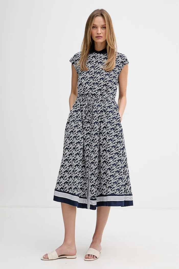 Tommy Hilfiger рокля тип риза с коприна SUMMER