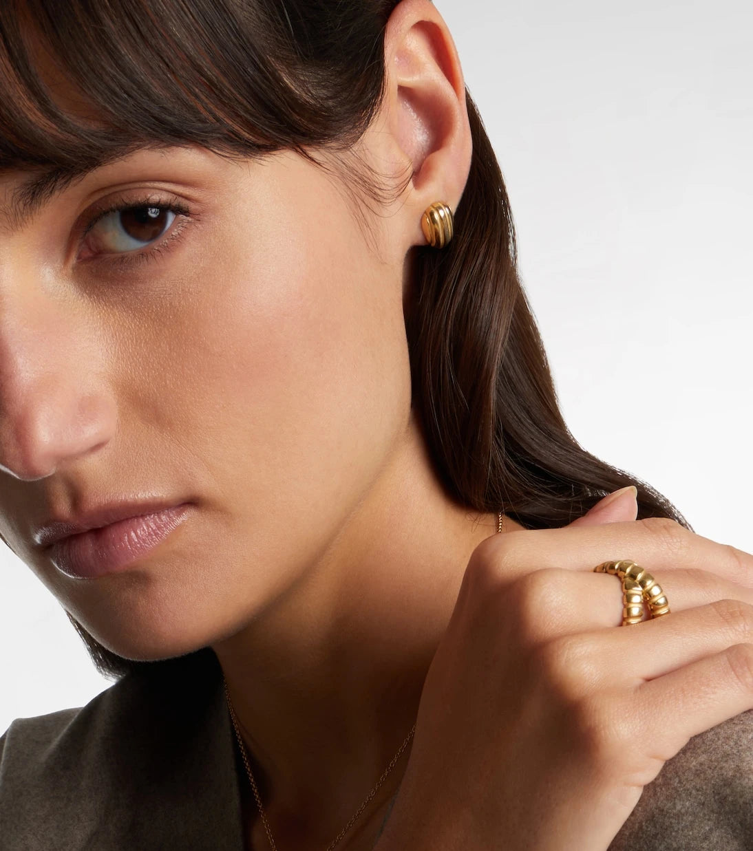 Pamela Zamore - Eos 18kt gold earrings