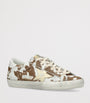 Golden Goose Brown Pony Hair Super-Star Sneakers