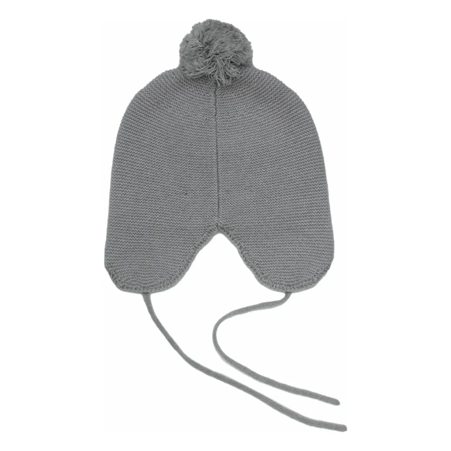 Holmm - Pom Pom Cashmere hat | Grey