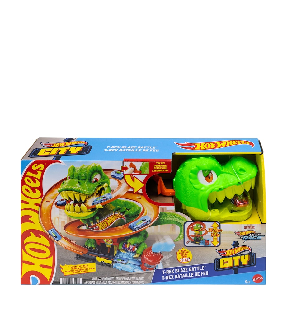 Hot Wheels T-Rex Blaze Battle
