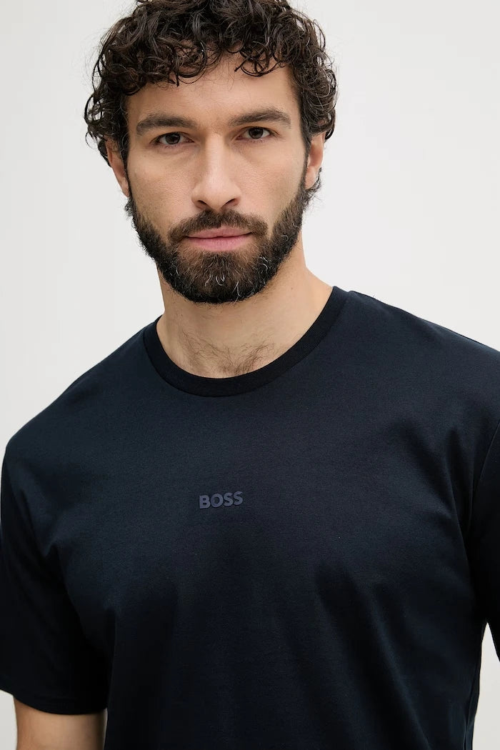 BOSS erkek iki parçalı pamuklu pijama