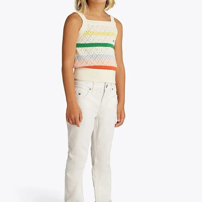 Tommy Hilfiger FLARE Çocuk Kot Pantolon