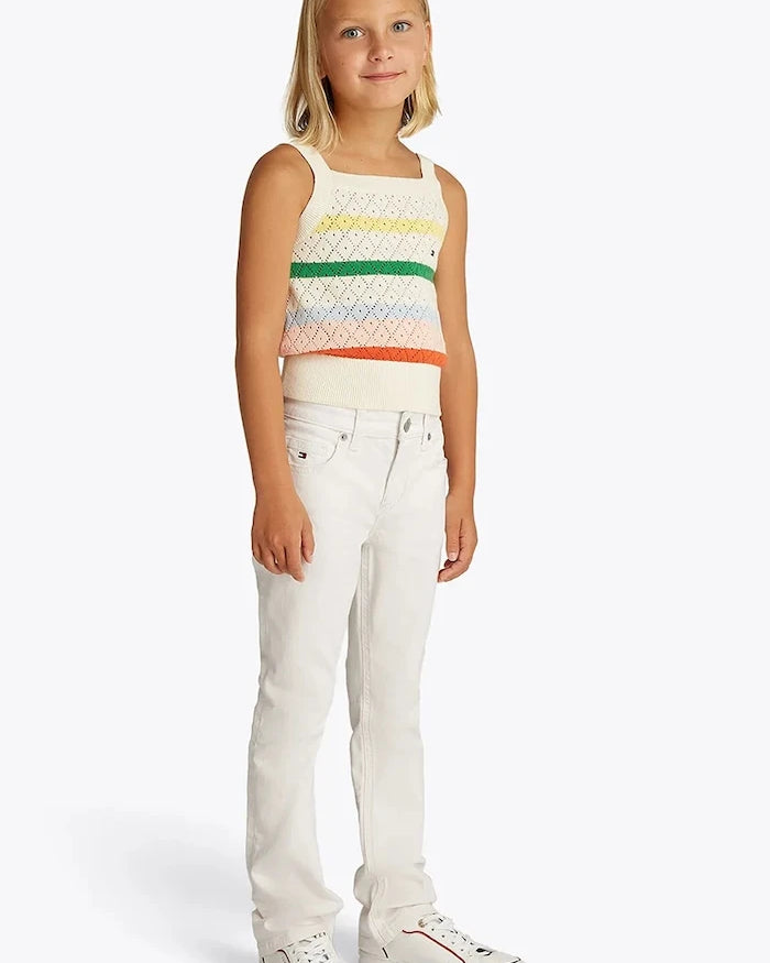 Tommy Hilfiger FLARE Çocuk Kot Pantolon