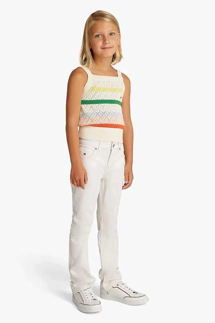 Tommy Hilfiger FLARE Çocuk Kot Pantolon