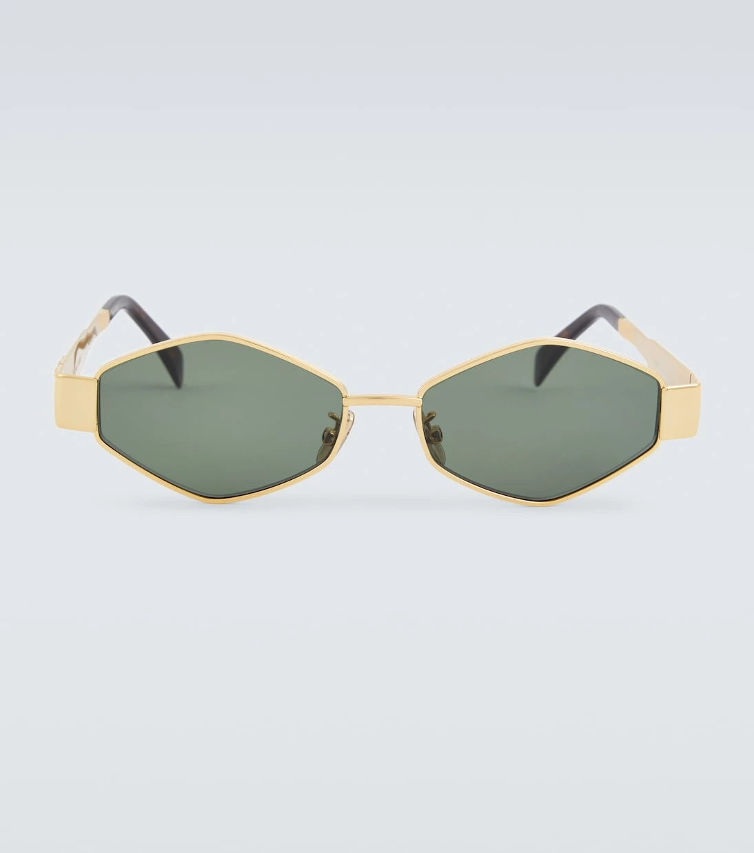 Celine Eyewear - Triomphe oval sunglasses