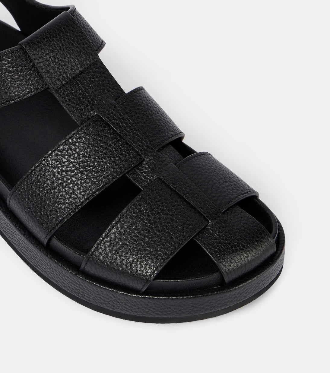 Tory Burch - Double T leather fisherman sandals