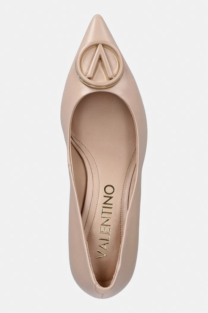 Valentino обувки с ток от кожа VALENTINE