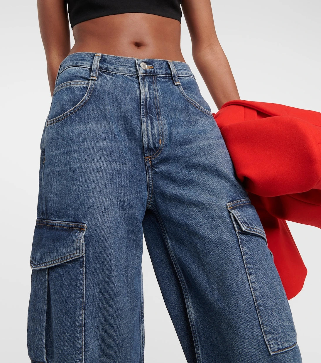 Agolde - Minka denim cargo pants