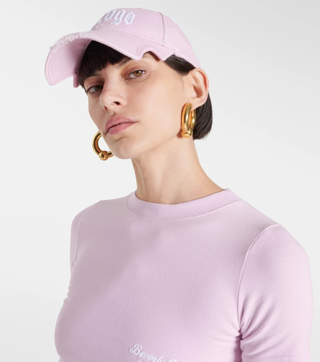 Balenciaga - قبعة بيسبول قطنية Nologo